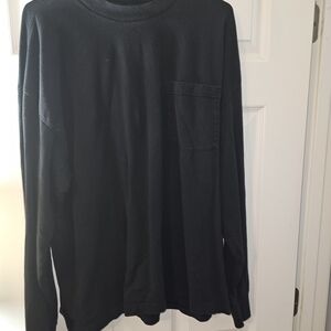 Abercrombie & Fitch Black Long Sleeve Tee